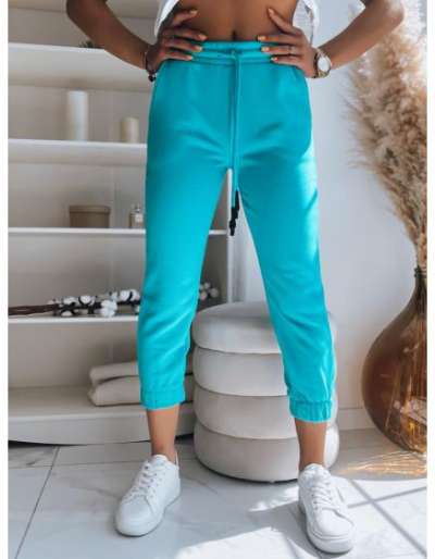 Női MADMAX tréningnadrág türkizkék