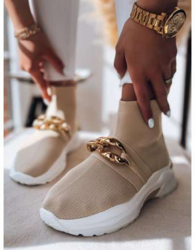 Női cipők ELISA bézs