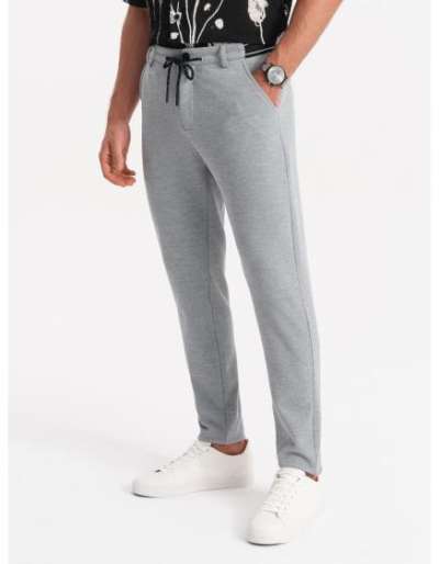 Férfi nadrág V1 OM-PACP-0116 világos szürke