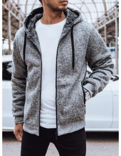 Férfi szigetelt kabát ITOS világosszürke