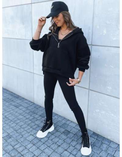 Női 3 az 1-ben tréningruha fekete BRAND YOUR STYLE