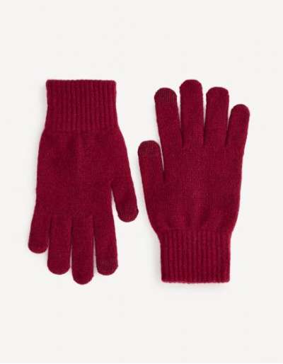 Miglight kesztyű burgundi