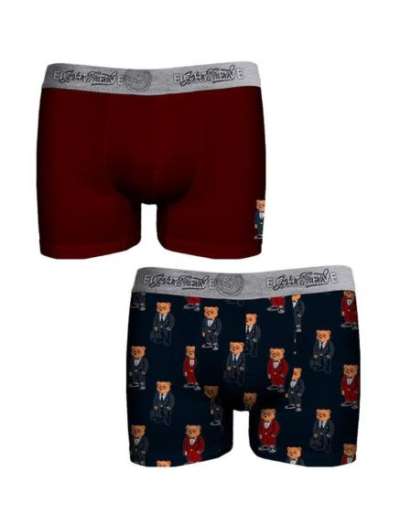 Férfi boxeralsó John Frank JF2BEF30 2PACK
