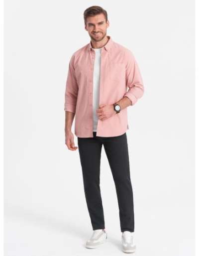 Férfi klasszikus chino nadrág V4 OM-PACP-0188 grafit