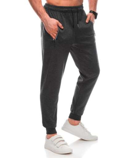 Férfi melegítőnadrág P1434 sötétszürke