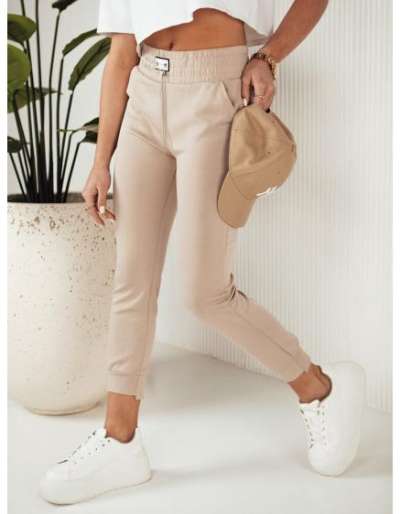 Női melegítőnadrág DAVE bézs