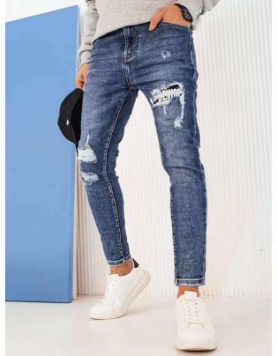 Férfi farmer jogging nadrág GERA kék