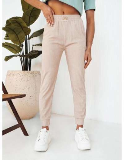 Női melegítőnadrág BRINAT bézs