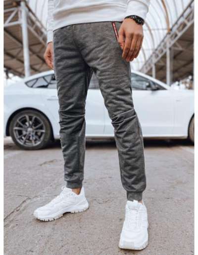 Férfi melegítőnadrág világosszürke