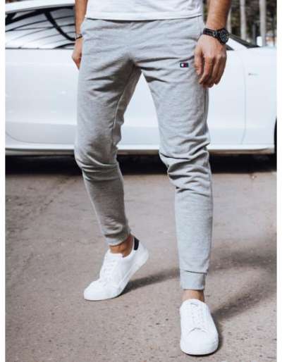 Férfi melegítőnadrág ASA világosszürke