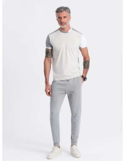 Férfi jogger melegítőnadrág szürke