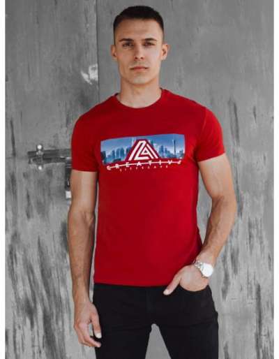 Férfi póló JIMA piros