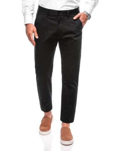 Férfi chino nadrág P1475 fekete