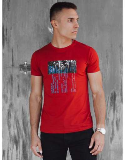 Férfi póló KAR piros