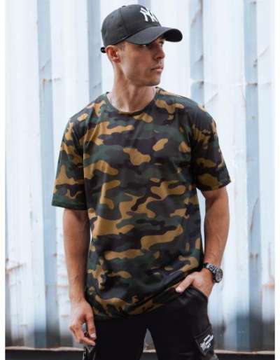 Férfi póló CAMO khaki