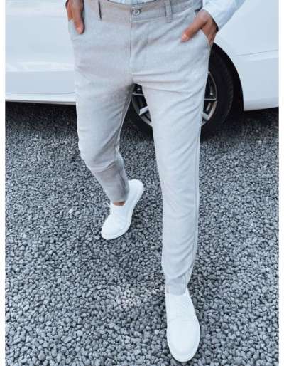 Férfi VIRAL nadrág világosszürke