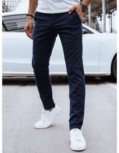 Férfi szabadidőnadrág KELA sötétkék