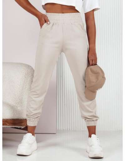 Női FASHIONCORE melegítőnadrág bézs színű