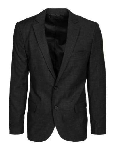 Férfi egyberészes blézer fekete