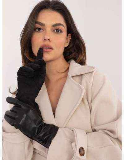 Fekete női intelligens kesztyű