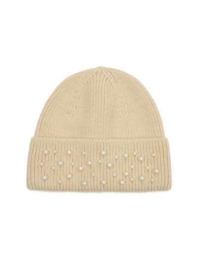 Krém női sapka