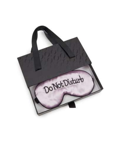 Rózsaszín női alvó maszk ajándékdobozban