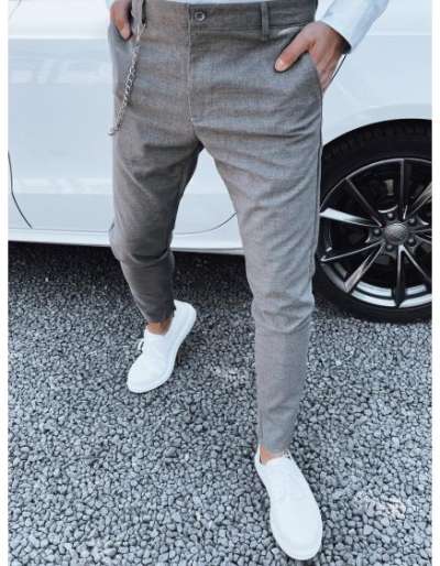 Férfi nadrág sötétszürke