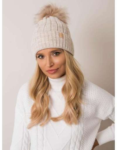 Bézs téli sapka RUE PARIS