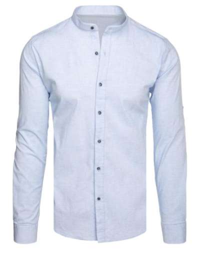 Világos kék casual férfi ing