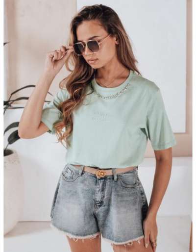 Női farmerrövidnadrág JEANSGLOW kék