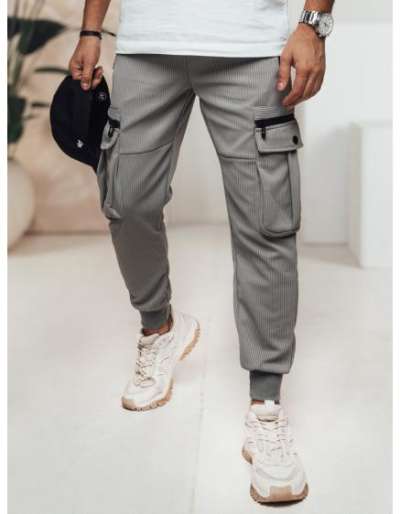 Férfi nadrág cargo szürke