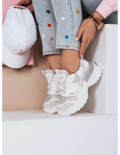 BEASTAR női magas platform cipő, bézs