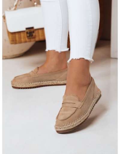 JUDANA női mokaszin, bézs