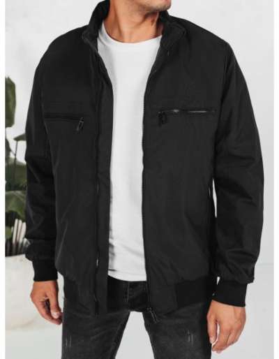 Férfi kabát, fekete