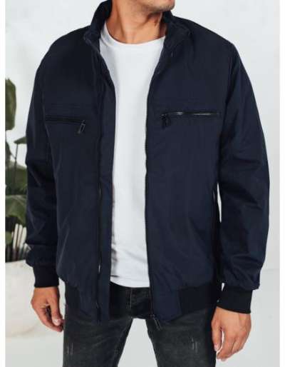 Férfi kabát, sötétkék