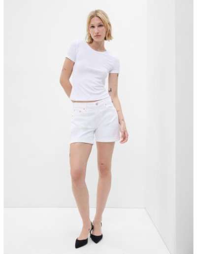 Barátnő farmer rövidnadrág