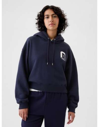 Crop Sweatshirt logóval