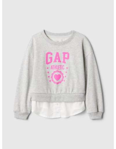 Baba melegítőfelső logóval