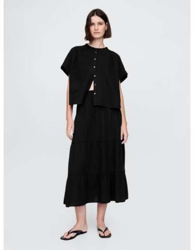 Gap muszlin maxi szoknya