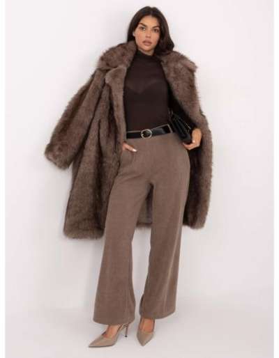 Barna, testhezálló blúz viszkózával