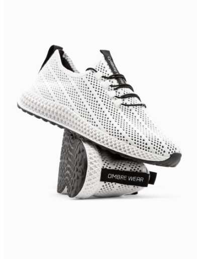 Férfi hálós slip-on cipő – fehér V7 OM-FOKS-0117