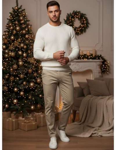 Férfi nadrág, bézs