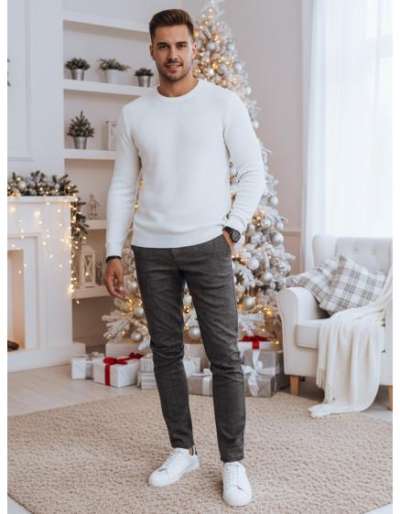 Férfi sötét szürke szabadidő nadrág