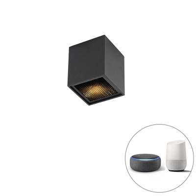 Smart design spot fekete, WiFi GU10-gyel - Qubo Honey