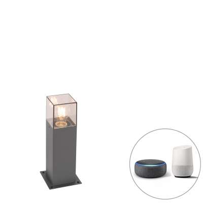 Intelligens ipari kültéri állólámpa antracit 30 cm, beleértve a WiFi P45-öt - Denmark