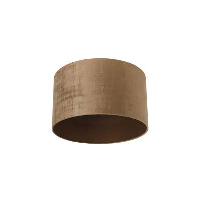 Barna bársony lámpabúra 35/35/20