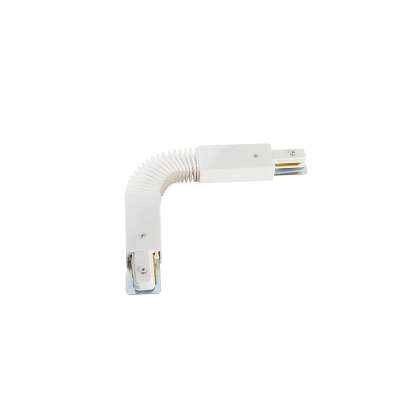 Állítható csatlakozó 1 fázisú sínhez fehér