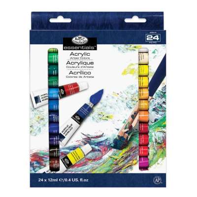 Akrilfestékek ARTIST Paint 24x12ml  (festőszett Royal & Langnickel )