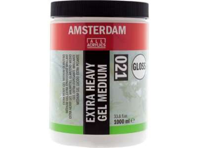 Fényes médium AMSTERDAM Extra Heavy 1000ml (művészkellékek Royal Talens)