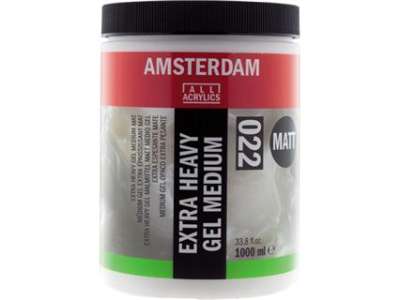 Matt médium AMSTERDAM Extra Heavy 1000ml (művészkellékek Royal Talens)